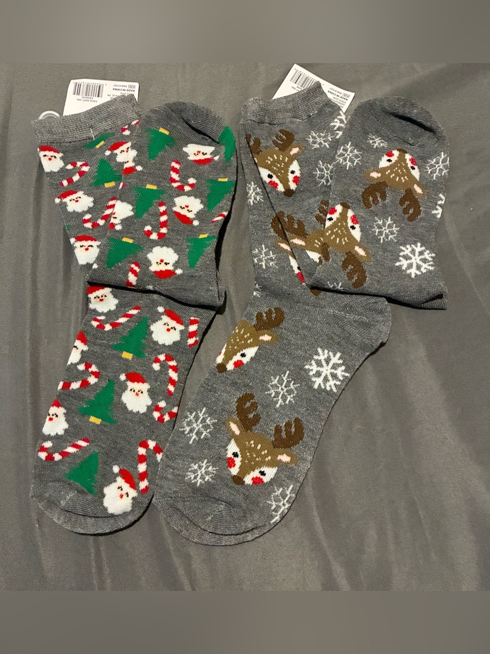 Ladies Christmas Socks (Size 4-10)